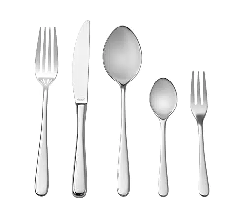 RÖSLE PASSION Besteck-Set 60-teilig, Hochwertiges Essbesteckset für 12 Personen aus Edelstahl 18/10