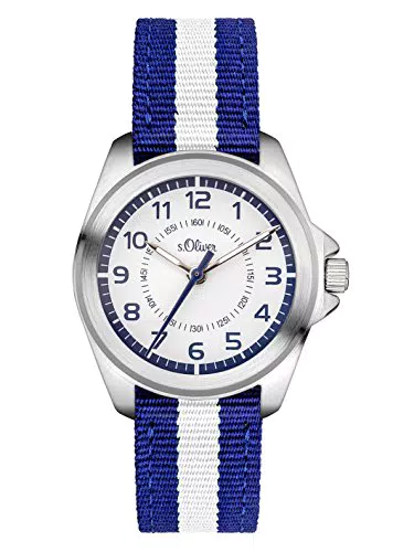 s.Oliver Jungen-Armbanduhr SO-3401-LQ