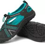 SAGUARO Trekking Sandalen für Damen Outdoorsandalen Frauen Wanderschuhe Sommer Strand Freizeit Blau