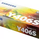 Samsung Toner CLT-406S, Rebuilt Nein, 1000Seiten, gelb