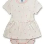Sanetta Baby-Mädchen 323330 Unterwäsche, White Pebble