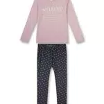 Sanetta Mädchen 245319 Pyjamaset, Lilac, 128