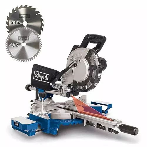 Scheppach Kappzugsäge HM216 Kappsäge Gehrungssäge mit Laser