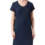 Schiesser Damen Sleepshirt 1/2 Arm, 90cm Nachthemd, dunkelblau