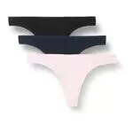 Schiesser Damen String Unterwäsche, Mehrfarbig, 34