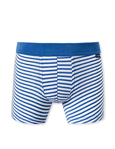 Schiesser Jungen Shorts Unterhosen Unterwäsche, blau gestreift