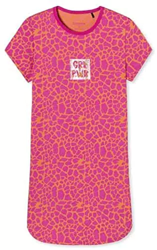 Schiesser Mädchen Organic Cotton Nachthemd, 504 - pink