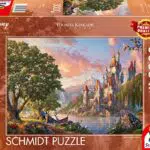 Schmidt Spiele 57372 Thomas Kinkade, Disney, Belles Magical World