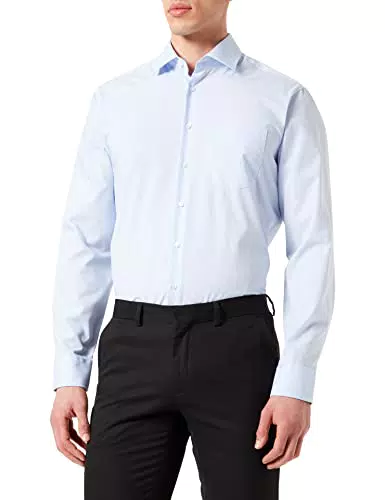 Seidensticker Herren Business Hemd Regular Fit Businesshemd