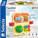 Selecta 62014 Tavolini, Motorikspielzeug aus Holz, 14 cm