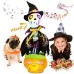 seOSTO Sprechender Kaktus Horrorlieder Singen Lustige Kindergeschenke （Singen + Aufnehmen + Glühen + Imitieren）