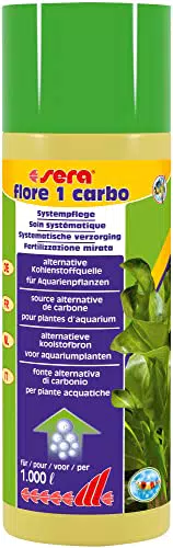 sera flore 1 carbo 250 ml - Kohlenstoffdünger für optimales Wachstum Systempflege Alternative Kohlenstoffquelle Für Aquarienpflanzen