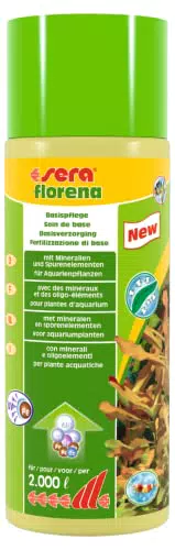 sera florena 500 ml flüssiger Basisdünger für prächtige Wasserpflanzen im Aquarium