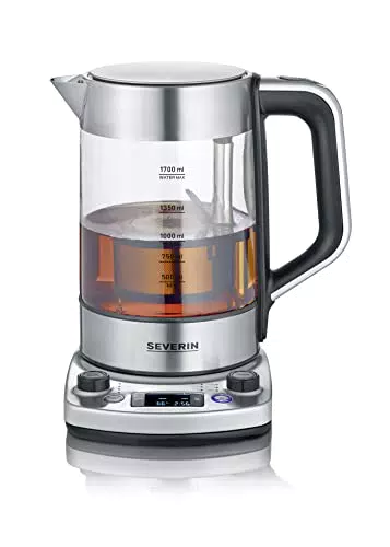 SEVERIN Tea Maker mit Auto-Liftfunktion, Wasserkocher mit Temperatureinstellung und Quick-Boil-Funktion