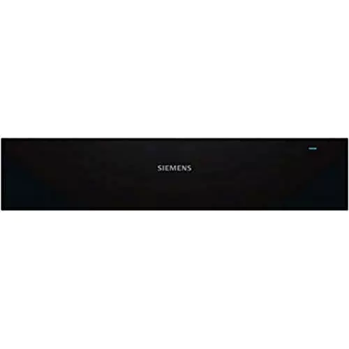 Siemens BI510CNR0 iQ500 Wärmeschubladen / Edelstahl/Schwarz / Grifflos mit push und pull Öffnung