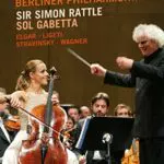 Sir Simon Rattle and Sol Gabetta - Baden Baden 2014