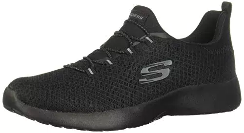 Skechers Damen Summits Sneaker, Schwarz, Weit
