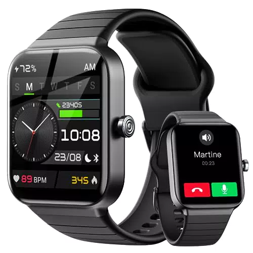 Smartwatch Herren mit Telefonfunktion Alexa Integriert - 1