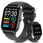 Smartwatch Herren mit Telefonfunktion, Armbanduhr Herren Uhr mit Schrittzähler