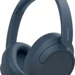 Sony WH-CH720N Kabelloser Bluetooth-Kopfhörer mit Noise Cancelling - bis zu 35 Stunden Akkulaufzeit und Schnellladefunktion - Blau