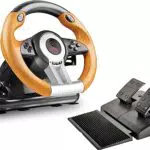 Speedlink DRIFT O.Z. Racing Wheel - USB Gaming Lenkrad für PC/Computer