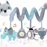 Spirale Spielzeug Kinderwagen Baby Autositz, Krippe