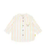 Steiff Baby - Jungen Langarm Hemd, Bright White, 80 EU