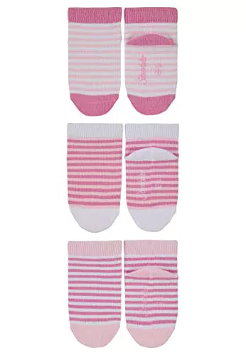 Sterntaler Baby-Mädchen Sneaker 3er-Pack Ringel Söckchen