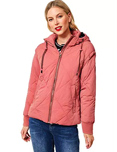 Street One Damen A201727 Steppjacke, Vintage Rose, 34