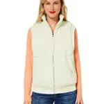 STREET ONE Damen A220128 Wendeweste, cool Cream, 38