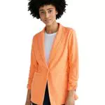 Street One Damen Longblazer mit Raffung