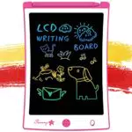 Sunany LCD Schreibtablett Bunter Bildschirm Elektronisches Schreibbrett Doodle Board Zeichentablett Geschenk für Kinder und Erwachsene zu Hause Schule und Büro 8.5inch