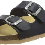 Superfit Jungen Fussbettpantoffel Pantoffeln, Blau,