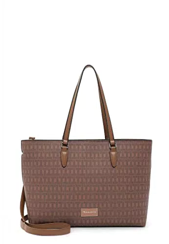 Tamaris Shopper Jody 31988 Damen Handtaschen Ornament cappuccino 211 One Size
