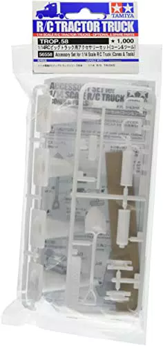 Tamiya 56558 1:14 Truck Baustellen-Set Pylone/Werkz. - Plastik Bausatz