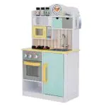 Teamson Kids Kinderküche Spielküche Holz Kinderspielküche Holzküche TD-11708AR