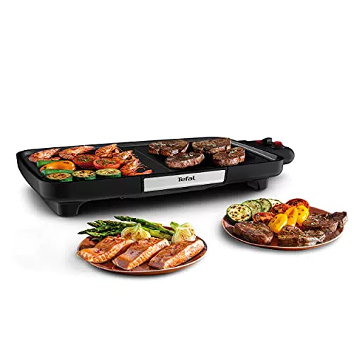 Tefal CB6418 BBQ Booster Tischgrill, Power-Boost-Zone
