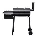 tepro Holzkohlegrill Smoker Wichita, Grillfläche: ca. 54 x 30 cm Schwarz