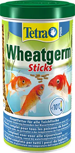 Tetra Pond Wheatgerm Sticks Ballaststoffreiches Fischfutter für alle Teichfische