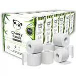 The Cheeky Panda Bambus Toilettenpapier 3-Lagig Großpackung