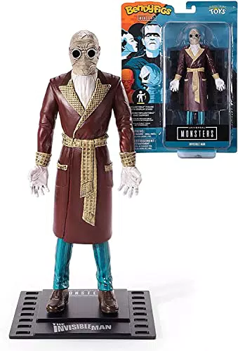 The Noble Collection Universal-Invisible Man Bendyfig