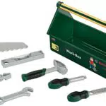 Theo Klein 8573 Werkzeug-Box, 7-teiliges Werkzeug-Set