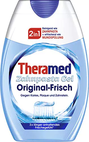 Theramed Zahncreme 2in1 Original, für antibakteriellen Rundumschutz