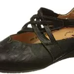 THINK! Damen Delicia chromfrei gegerbte nachhaltige Riemchen Pumps