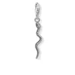 Thomas Sabo Damen Charm-Anhänger Schlange Charm Club 925 Sterling Silber 1805-640-7