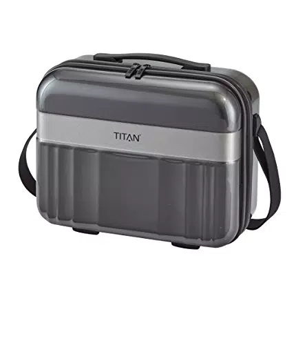 TITAN leichter Handgepäck Kosmetikkoffer mit Liquids Bag + Aufsteckfunktion