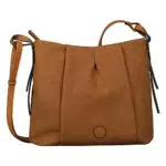 TOM TAILOR bags Melany Damen Umhängetasche Crossbody Bag Mittelgroß Cognac Braun