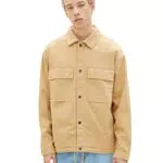 TOM TAILOR Denim Herren Jacke 1035109, 31041 - Brown Rice