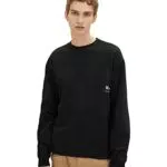 TOM TAILOR Denim Herren Sweatshirt mit Print 1034099