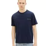 TOM TAILOR Denim Herren T-Shirt 1035586, 10668 - Sky Captain Blue